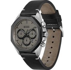 Boss hexagonal leather
