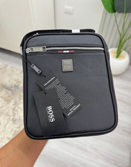 Boss black cross bag