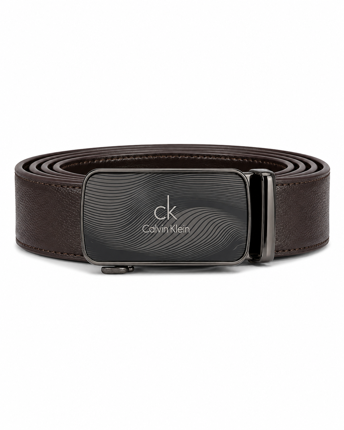 Ck brown belt genuine leather