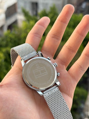 Tommy metal chronograph