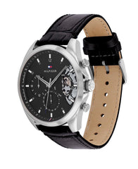 Tommy original black leather skeleton