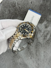 Rolex gmt automatic gold black 40mm