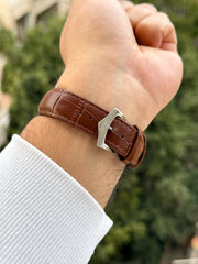 Cartier tank leather