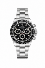 Rolex daytona automatic black steel 40mm
