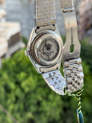 Rolex day date ice blue arabic