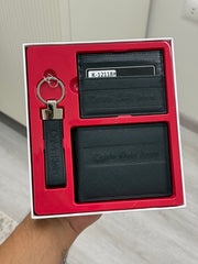 Ck gift box (wallet-keychain-card holder)