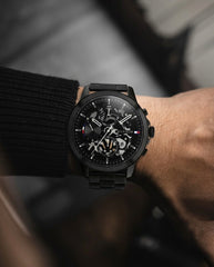 Tommy skeleton full black
