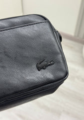 Lacoste black bag 2*1 ( cross and hand )
