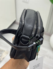 Lacoste black bag 2*1 ( cross and hand )
