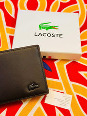 Lacoste brown wallet