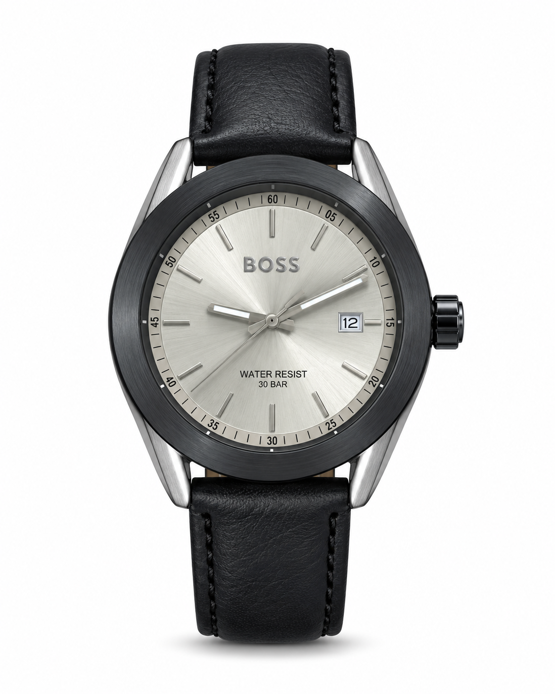 Boss basic genuine leather