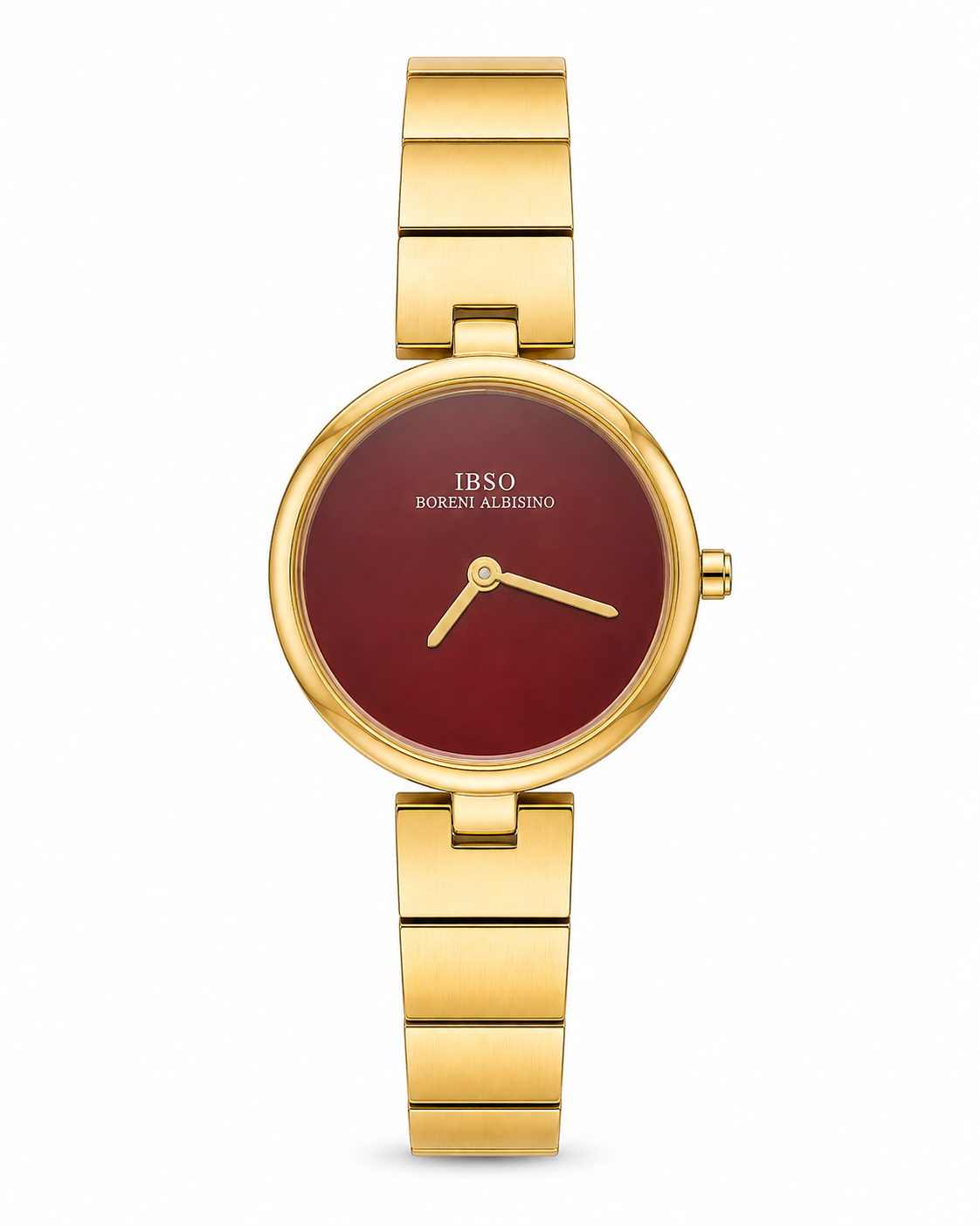 Ibso minimal for women gold burgundy