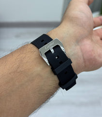 Cartier santos rubber