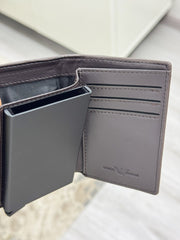 Armani brown wallet