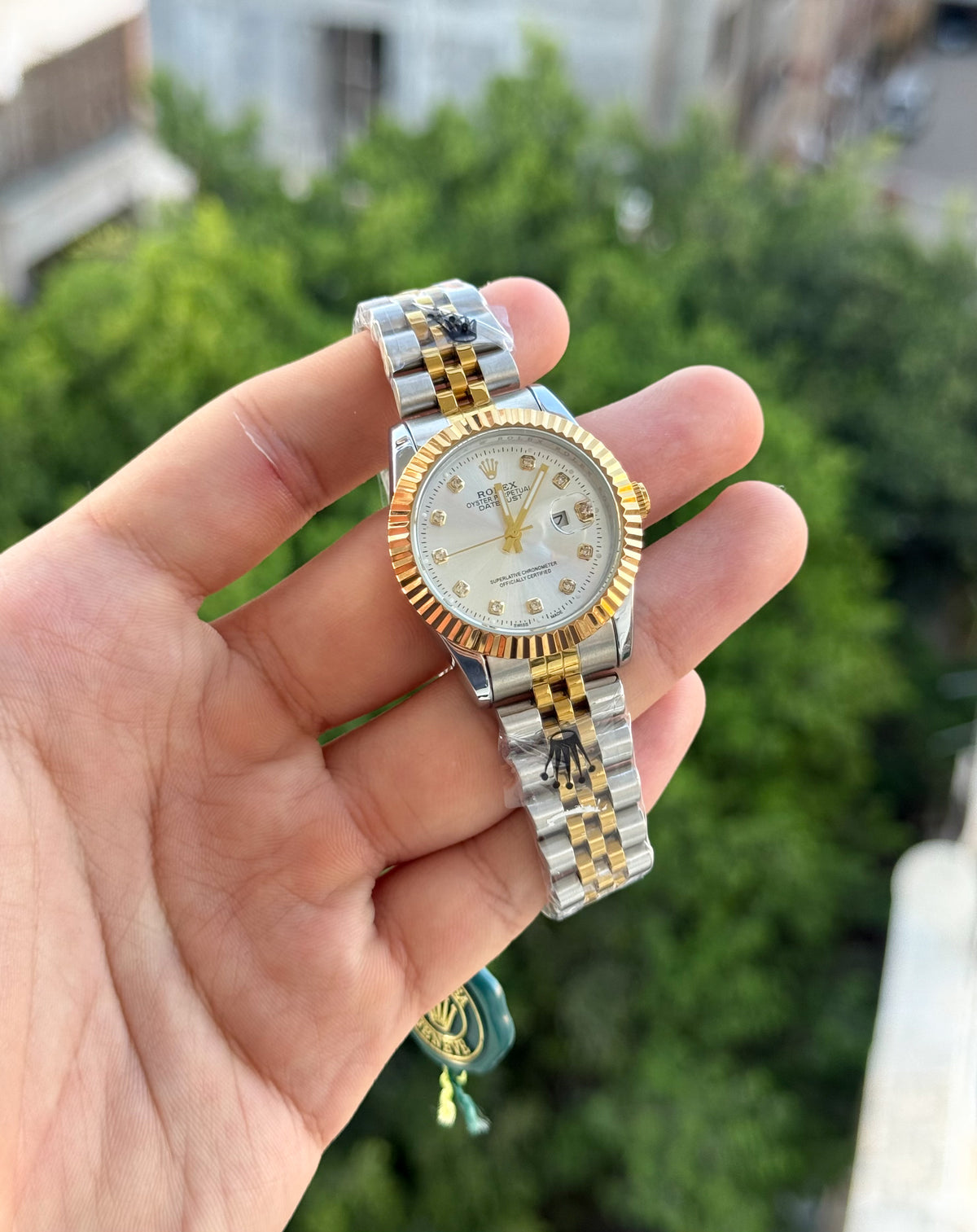 Rolex date just semi automatic