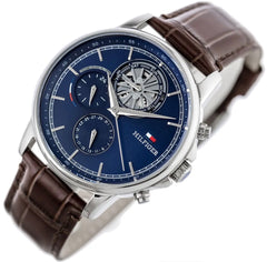 Tommy skeleton brown navy