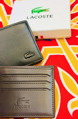 Lacoste black wallet
