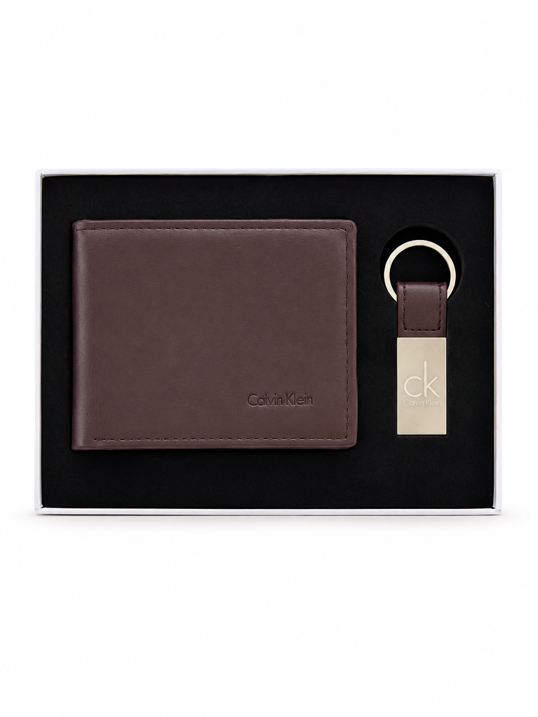 Ck brown (wallet & keychain)