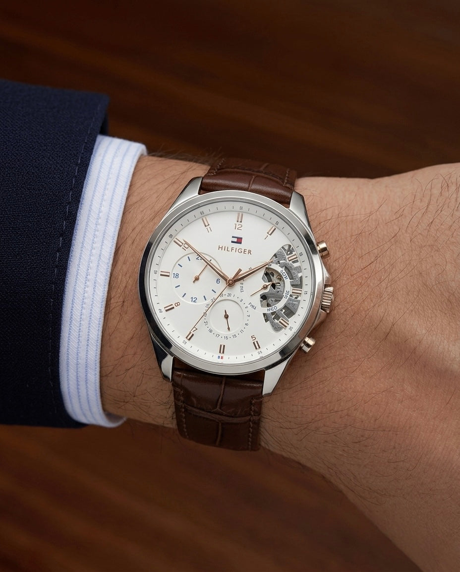 Tommy skeleton brown rosegold