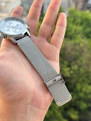 Tommy metal chronograph