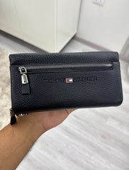 Tommy black hand bag