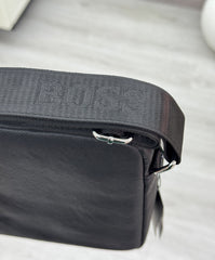 Boss black cross bag