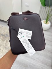 Lacoste brown cross bag