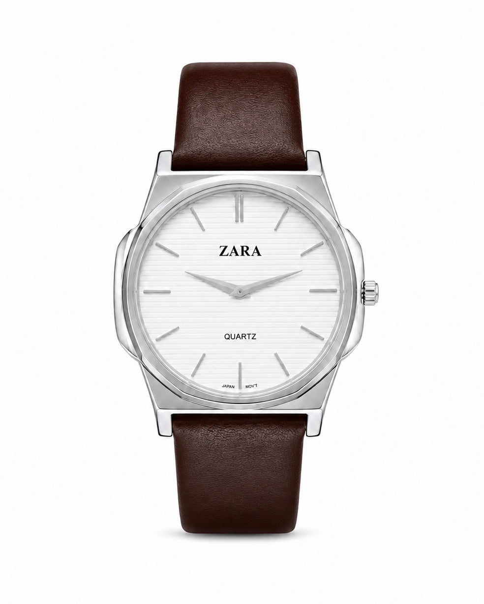 Zara basic leather