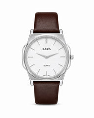 Zara basic leather