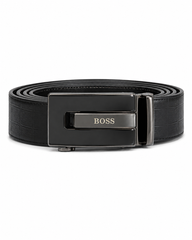 Boss black belt genuine leather