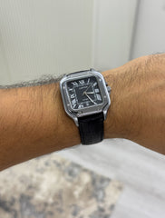 Cartier santos leather