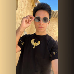 Small hexagonal sunglasses