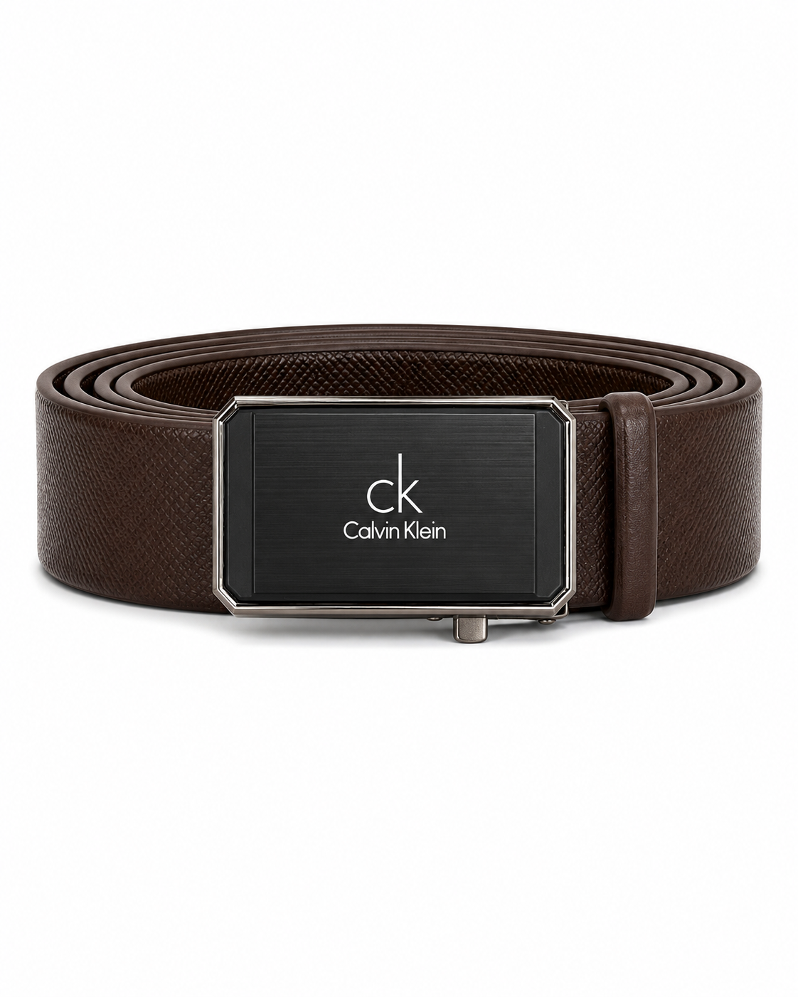 Ck brown belt genuine leather