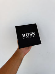 Boss black belt genuine leather
