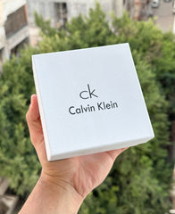 Ck brown belt genuine leather