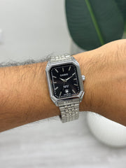 Casio metal square