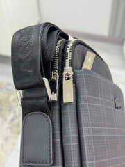 Lacoste black carrow cross bag