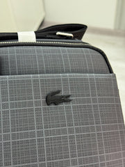 Lacoste black carrow cross bag
