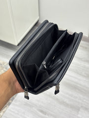 Tommy black hand bag