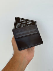 Ck brown card holder