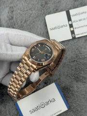 Rolex day date automatic rose gold 40mm