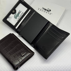 Lacoste brown wallet