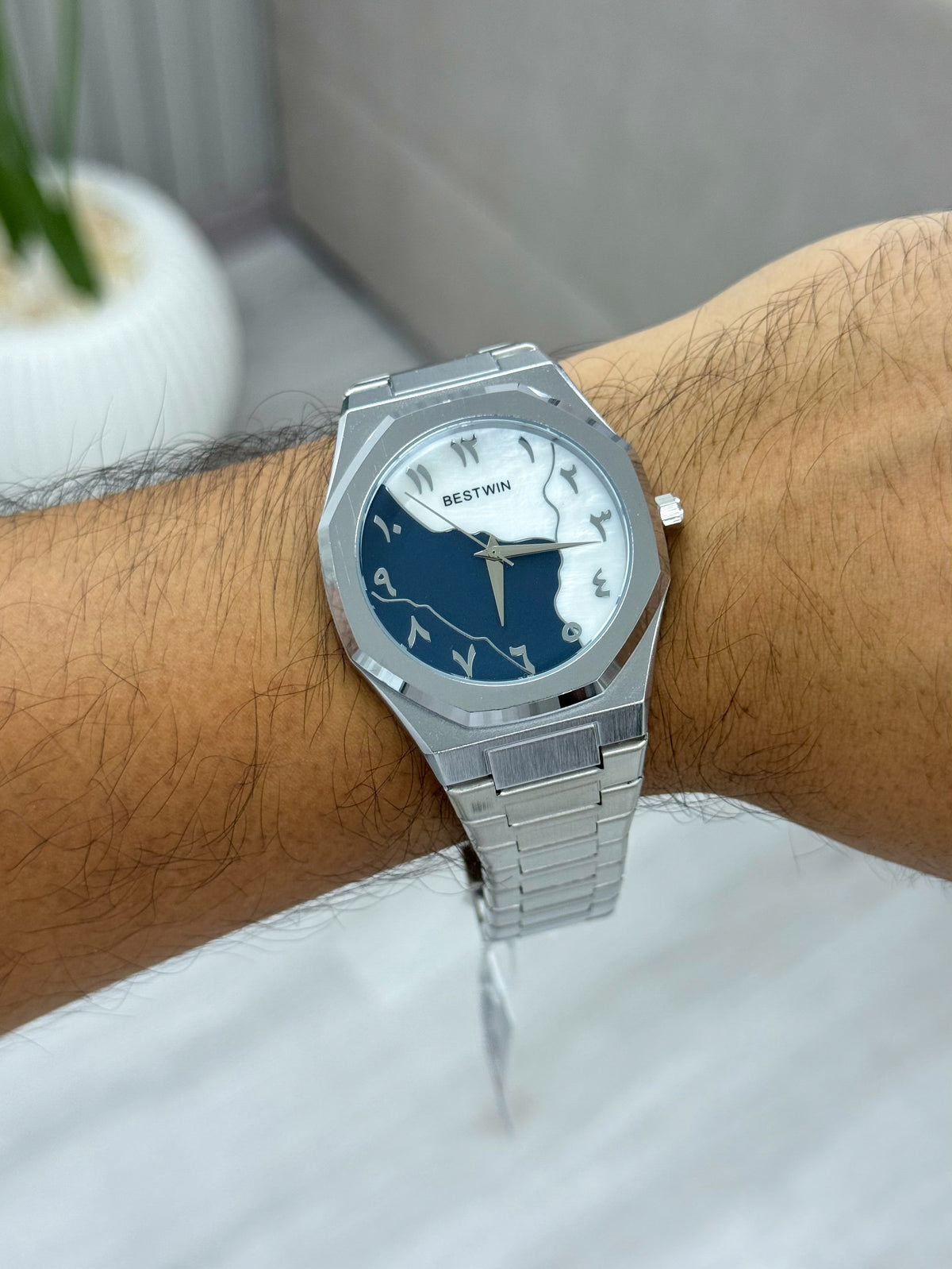 Bestwin silver details arabic