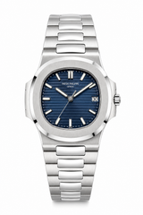 Patek nautilus automatic silver navy 40mm