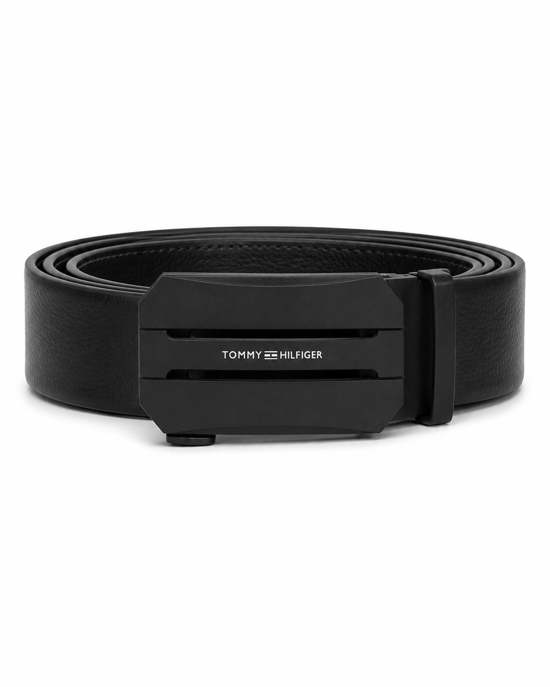 Tommy black belt genuine leather