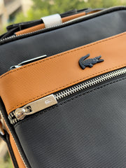 Lacoste black havan cross bag