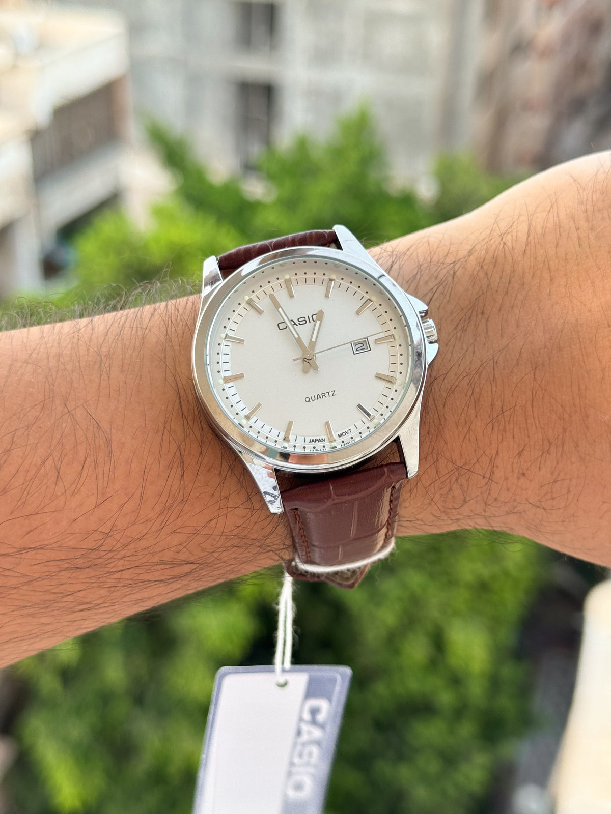 Casio genuine leather basic