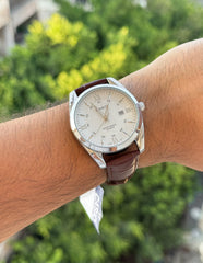 Casio genuine leather swiss
