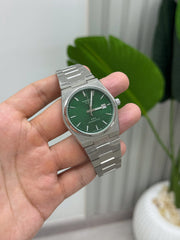 Tissot prx automatic silver green 41mm steel