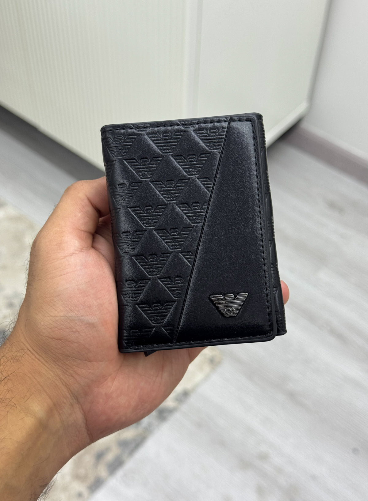 Armani black wallet